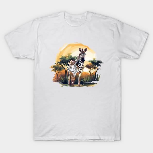 Zebra Lover T-Shirt by zooleisurelife